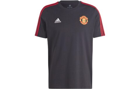 Adidas Manchester United Soccer Jerseys Men’s Black Moderate Straight Fit