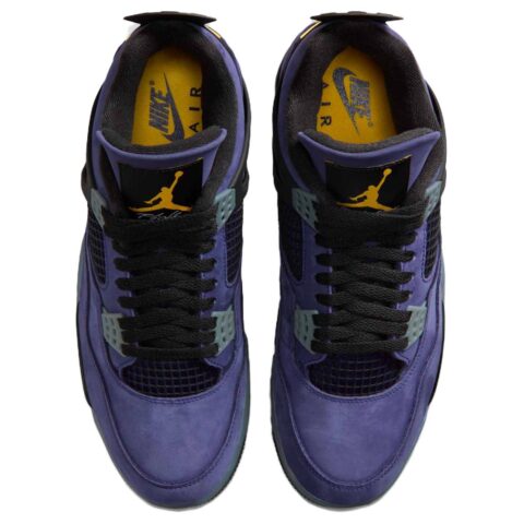Jordan Air Jordan 4 Mid top Vintage Basketball Shoes Men’s Purple