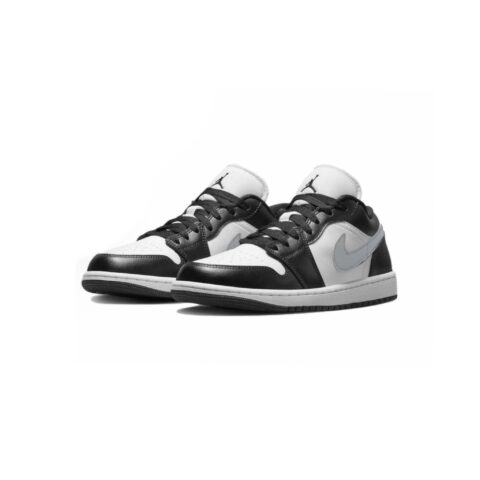 Jordan Air Jordan 1 Low top Vintage Basketball Shoes Unisex Black Gray