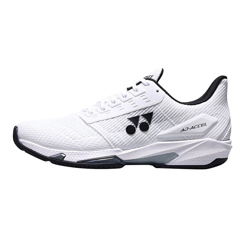 YONEX Comfortable Slip Resistant Abrasion Resistant Low top Tennis Shoes Unisex White Black