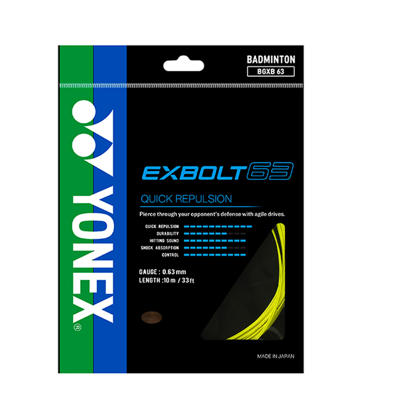 YONEX Stretch Durable And Durable Badminton Racket Strings 10m
