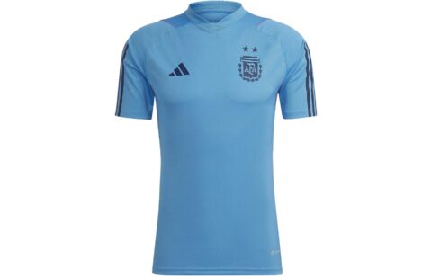 Adidas Soccer Jerseys Men's Blue Moderate Straight Fit