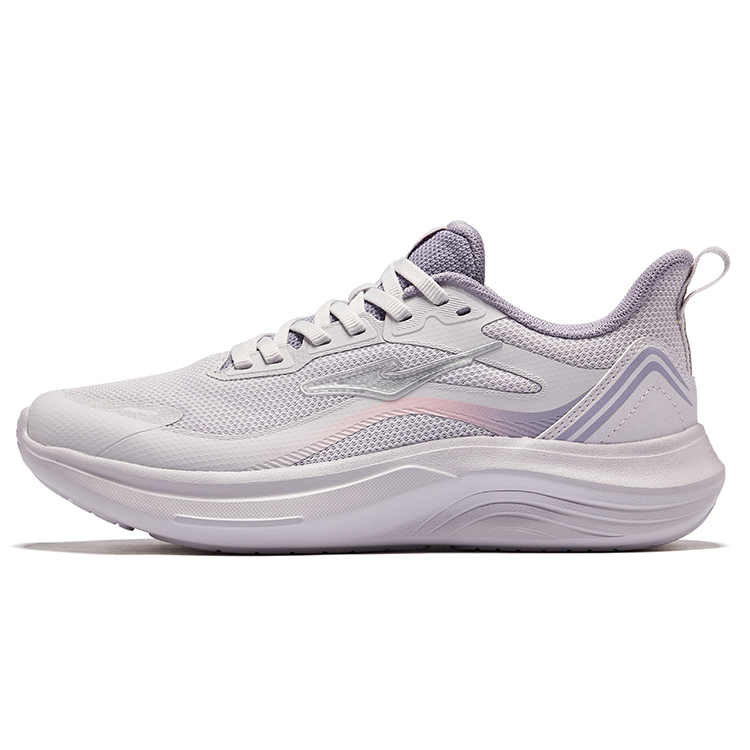 Erke Cushioning Rebound Cushioning Rebound Low top City Commuting Running Shoes Women’s Morning Mist Purple Mineral