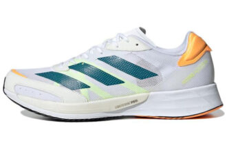 Adidas Adizero Adios 6 'White Teal Flamingo Orange'