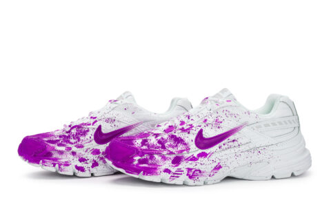 Nike Initiator Slip Resistant Abrasion Resistant Low top Running Shoes Women’s White Purple