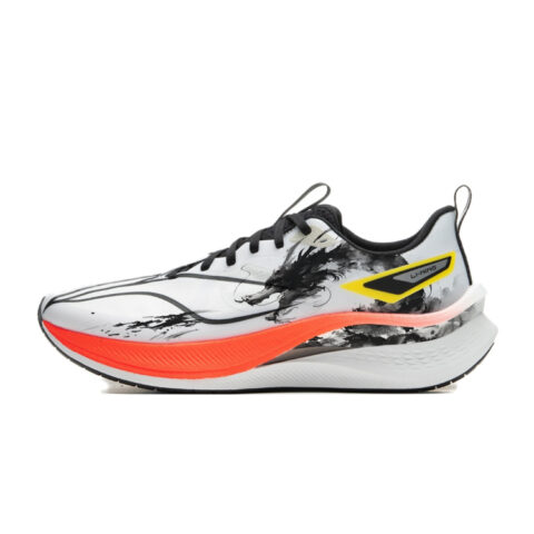 Li Ning Red Hare 7 Pro Cushioning Slip Resistant Breathable Low top Casual Running Shoes Men’s White