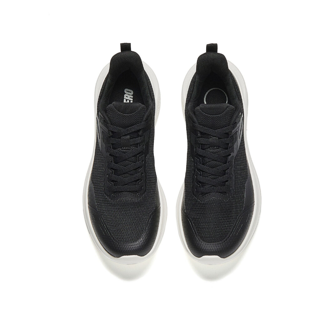 Anta Fabric Low top Running Shoes Women’s Basic Black/Ivory White