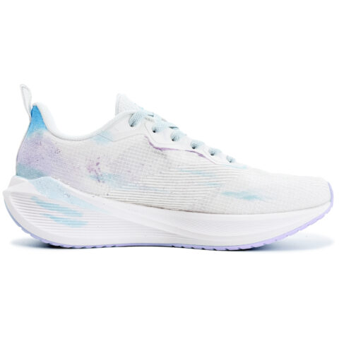 Li Ning Wuyue Cushioning Rebound Low top Casual Running Shoes Women’s Blue Purple