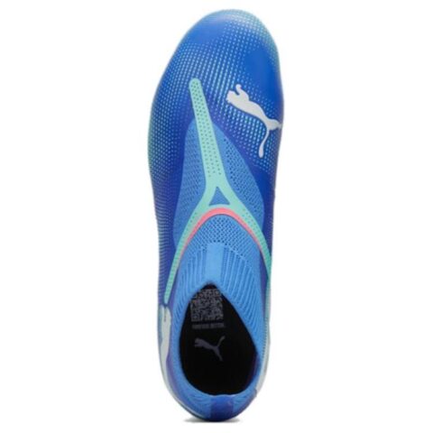 PUMA FUTURE 7 MATCH AG Artificial Ground FG Firm Ground Abrasion Resistant Support Soccer Shoes Men’s Blue