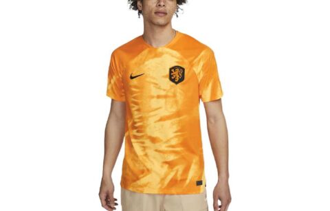 Nike Netherlands 2022/23 Stadium Home Dri FIT Soccer Jersey