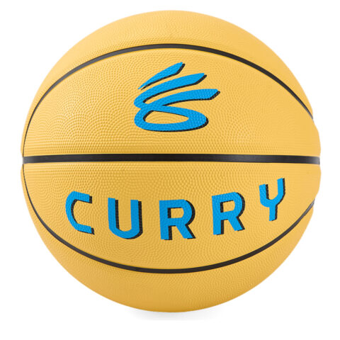 Under Armour x CURRY Rubber Basketball Yellow Size 7 Ball Street Training Unisex