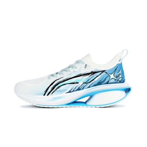 Li Ning WuShi 5S 3.0 Cushioning Abrasion Resistant Breathable Low top Casual Running Shoes Men’s Blue White