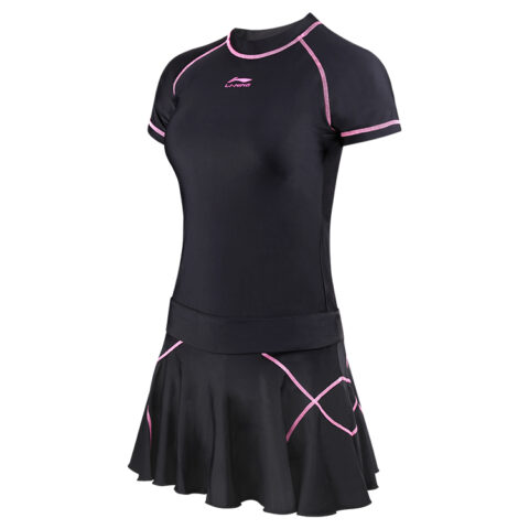 Li Ning Two Piece Swimsuit Women's Black