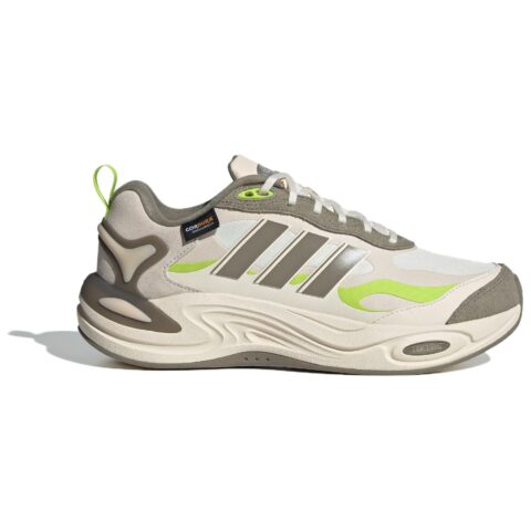 Adidas CLIMAWARM Soft And Comfortable Slip Resistant Abrasion Resistant Low top Running Shoes Unisex Ivory