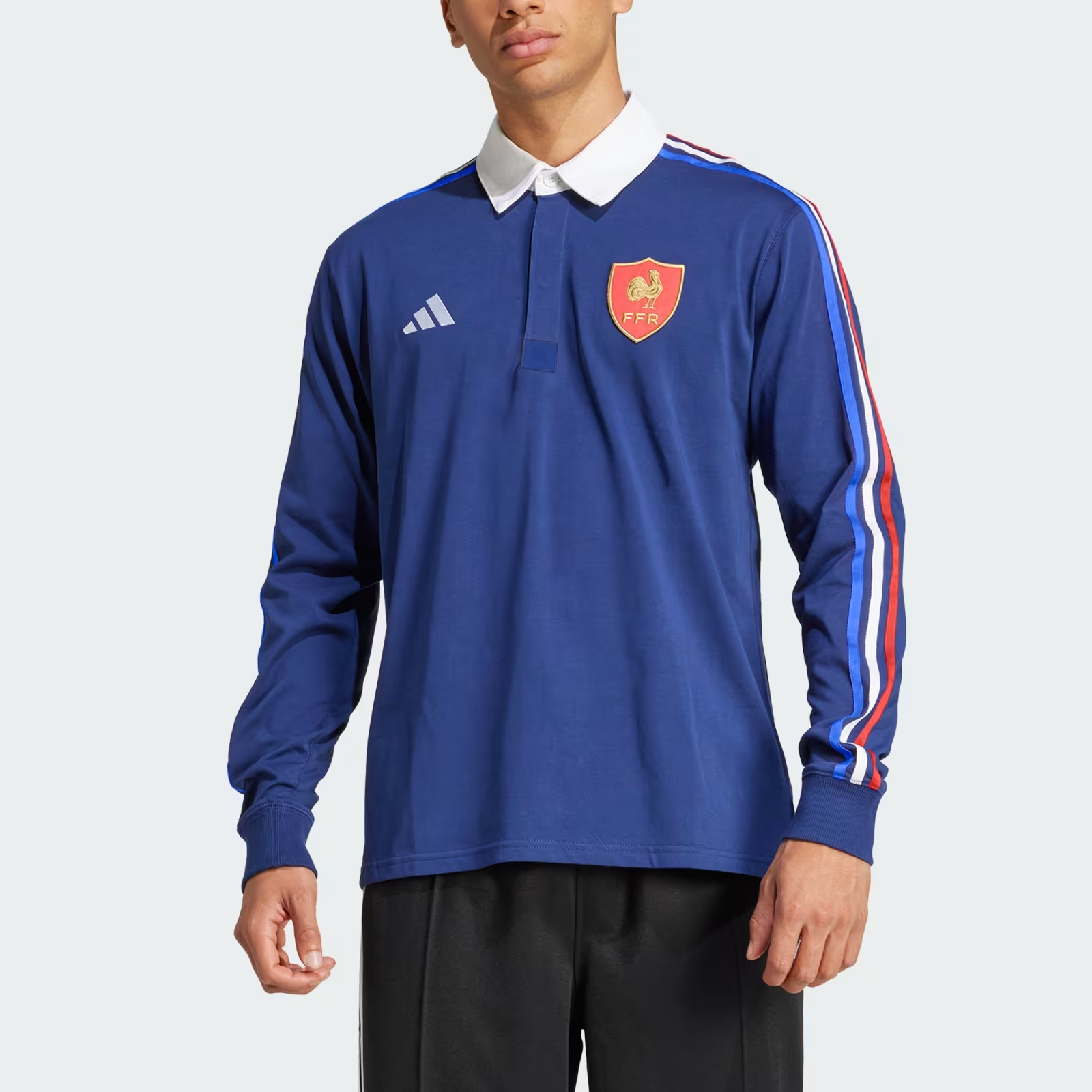 Adidas Free Shipping With AdiClub France Long Sleeve Culture Jersey