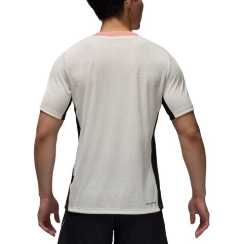 Jordan Sport Dri FITParis Saint Germain Soccer Jersey Men’s Ivory/Black/Rusty Pink/Black