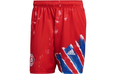 Adidas Soccer Bottoms Men's Red Moderate