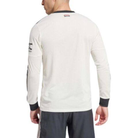 Adidas Originals Free Shipping With AdiClub Manchester United 24/25 Long Sleeve Third Authentic Jersey