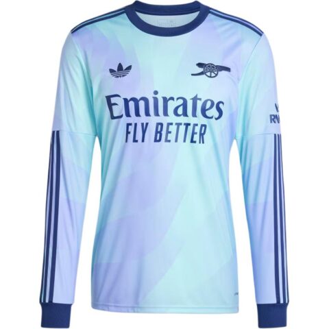Adidas Originals Free Shipping With AdiClub Arsenal 24/25 Long Sleeve Third Jersey