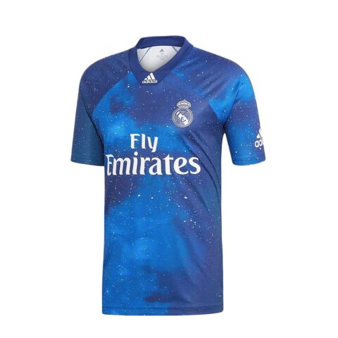 Adidas Real Madrid Fly Emirates Soccer Jersey Men's Multicolor
