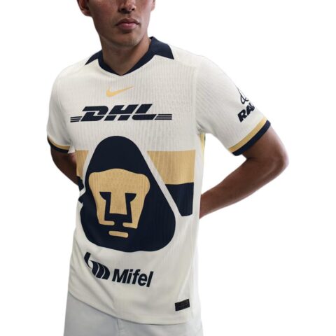 Nike Pumas Unam 2025/26 Stadium Home Men’s Nike Dri FIT Soccer Replica Jersey