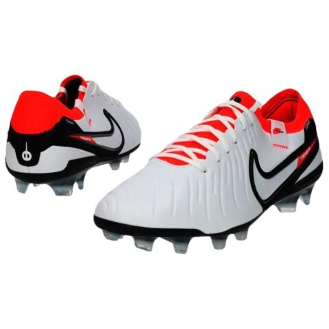 Nike Tiempo Legend 10 Soccer Shoes Men’s White Black Red