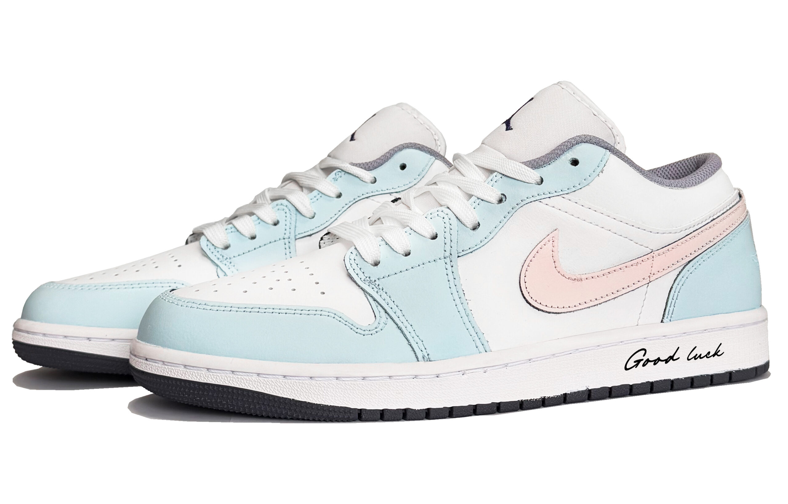 Jordan Air Jordan 1 Moon Mail, Salted Berry Cushioning Low top Vintage Basketball Shoes Men’s Sky Blue
