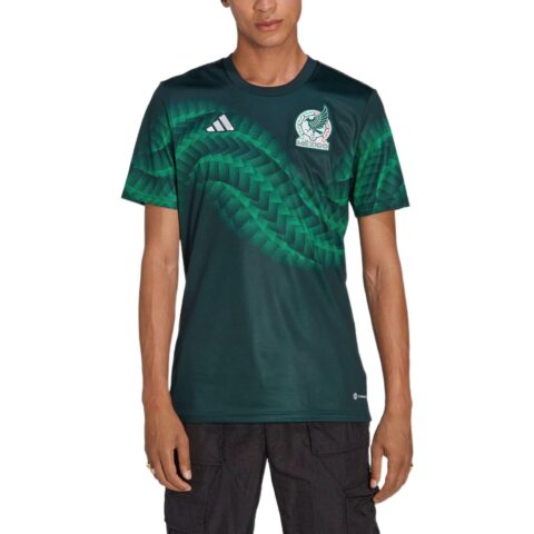 Adidas Soccer Jerseys Men’s Green Moderate Straight Fit