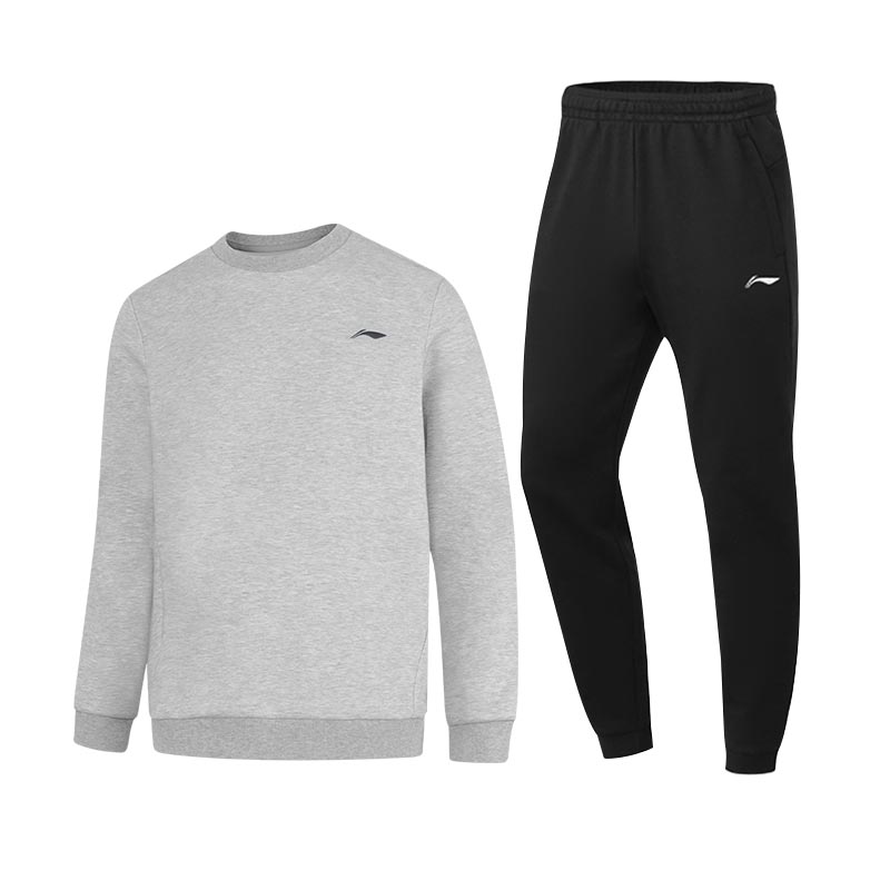 Li Ning Casual Sportswear Men’s Crew Neck Moderate