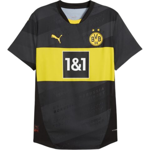 PUMA Camiseta De Fútbol De Visitante Auténtica Del Borussia Dortmund 24/25 Para Hombre