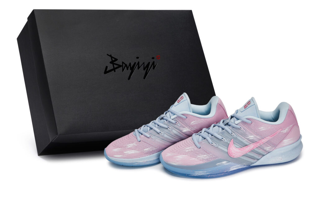 Nike Sabrina 3 811 Manufacturing, Pink Ocean, Special Shoe Box Abrasion Resistant Low top Basketball Shoes Unisex