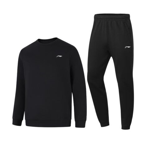 Li Ning Casual Sportswear Men’s Crew Neck Moderate