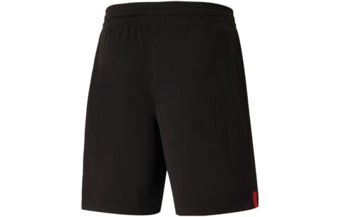 PUMA AC Milan Soccer Bottoms Men’s Black Moderate Straight Fit Pants