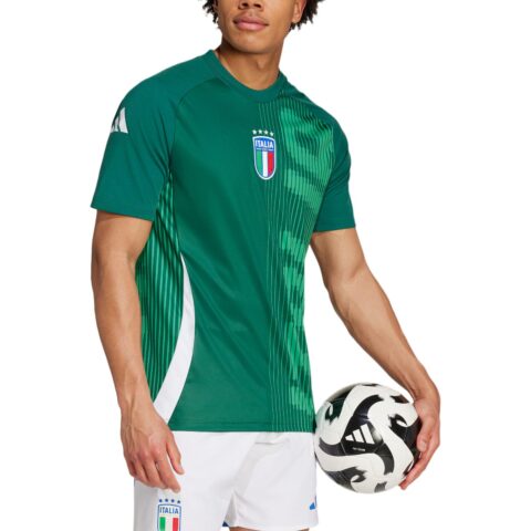 Adidas ITALY PRE MATCH JERSEY Soccer Jersey Men’s Dark Green
