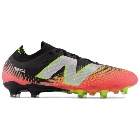 New Balance Tekela Pro Low Laced Fg V4 Black Neo Flame Clementine