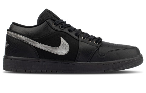 Jordan Air Jordan 1 Low top Vintage Basketball Shoes Unisex Black