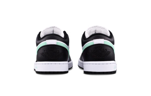 Jordan Air Jordan 1 Green Superman Abrasion Resistant Low top Vintage Basketball Shoes Unisex Black Green