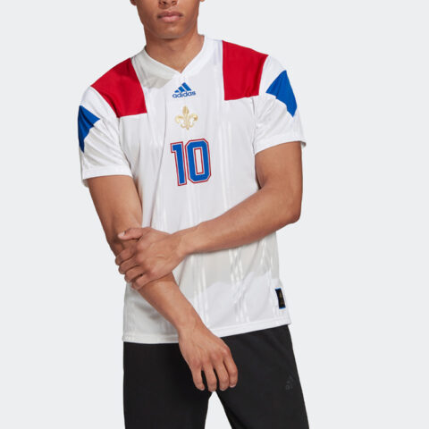 Adidas Soccer Jerseys Men’s White Moderate Straight Fit