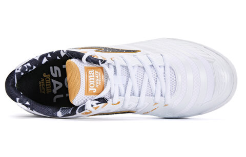 Joma Cushioning Slip Resistant Abrasion Resistant Cushioning Slip Resistant Abrasion Resistant Soccer Shoes Men’s White