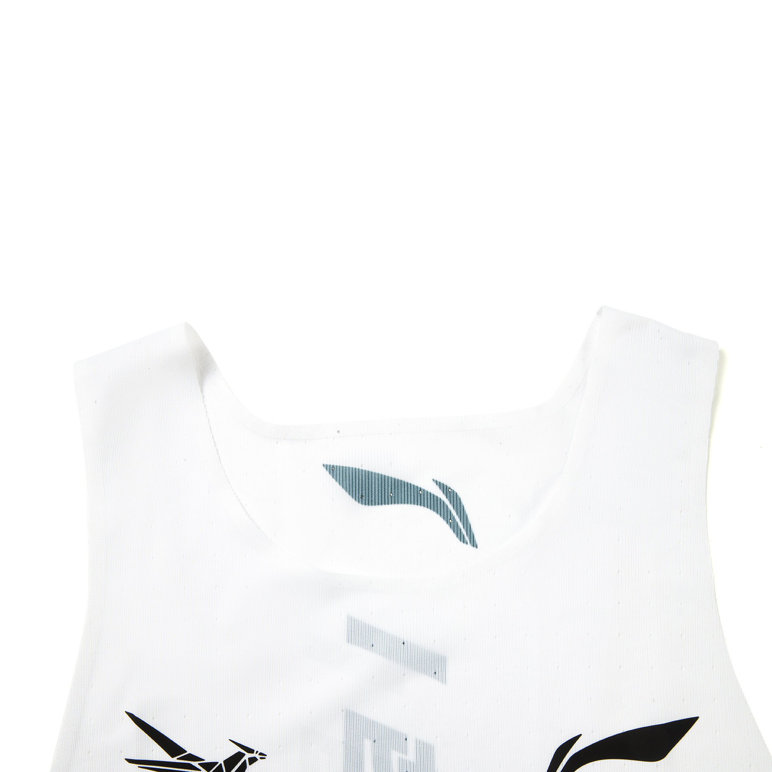Li Ning Dragon Sparrow Tank Top Men’s Standard White/Dark Navy Blue/Meadow Green