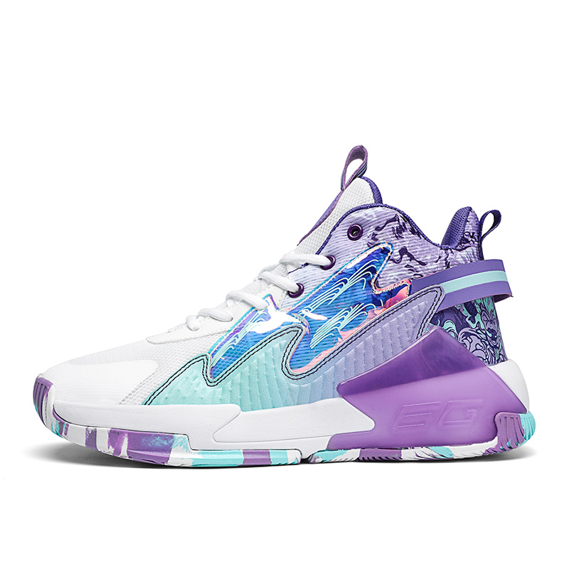 TOMAY TPU Cushioning Abrasion Resistant Cushioning, Wear Resistant Mid top Basketball Shoes Men’s