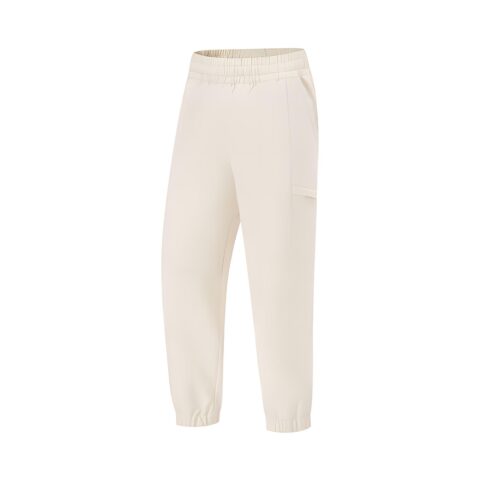 Li Ning Fitness Series Sports Pants Women's Sand Gravel Gray