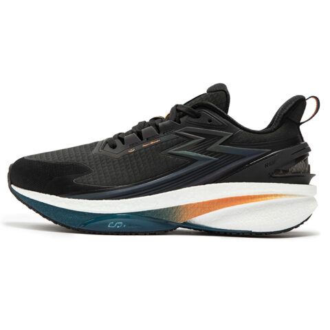 361° Rain Screen 8.0 Cushioning Slip Resistant Low top Sprint Running Shoes Men’s Black Blue White