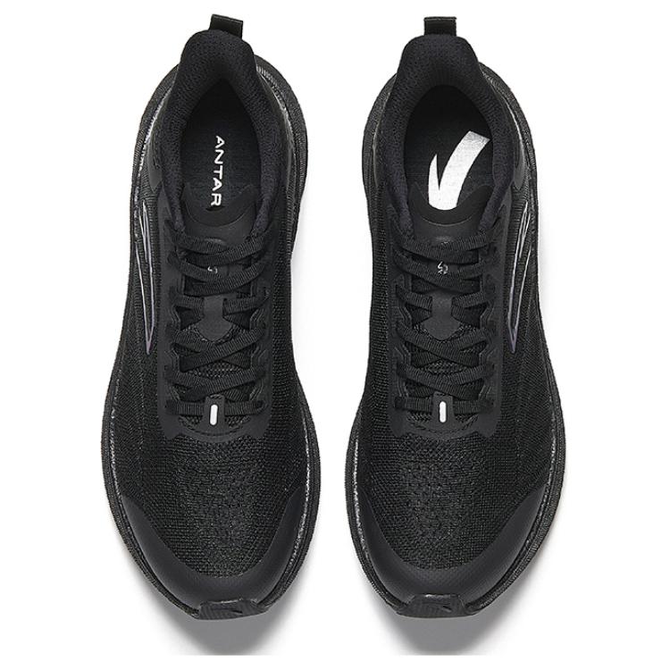 CHAOJIANTA Comfortable And Trendy Slip Resistant Abrasion Resistant Low top Casual Running Shoes Men’s Basic Black