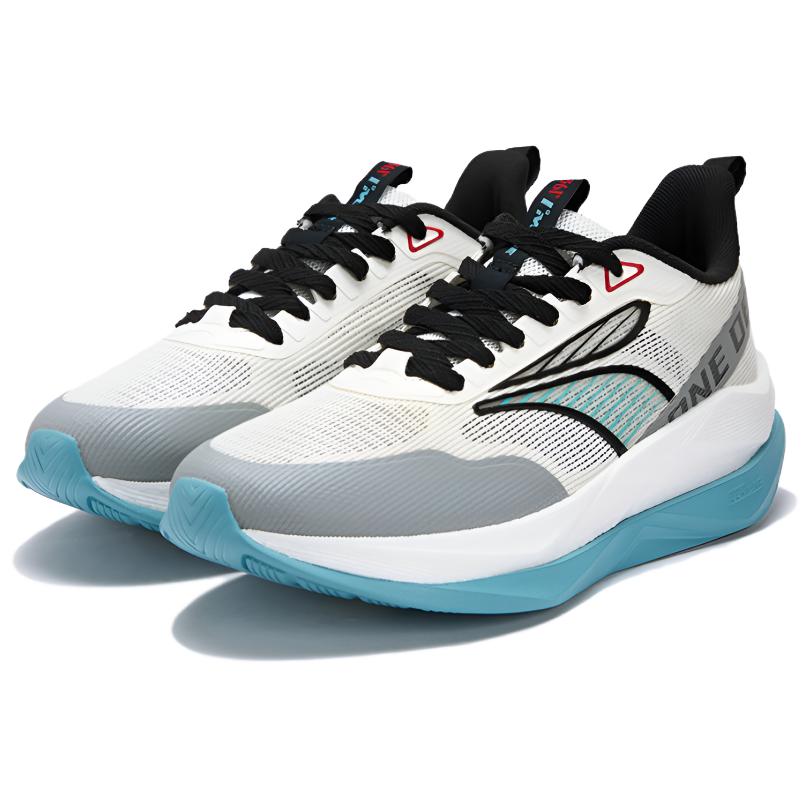 361° Wander Low top Casual Racing Running Shoes Men’s White Blue Gray