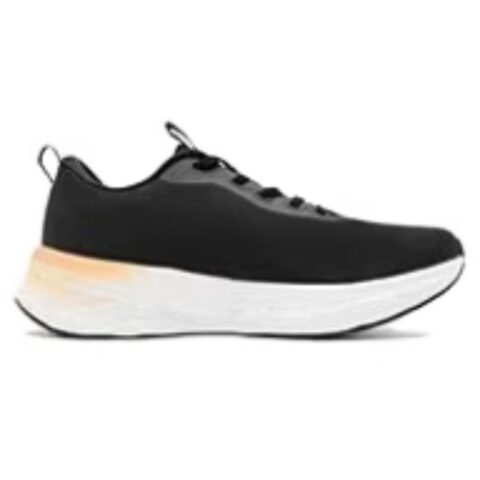 QIAODAN Swift Lite Cushioning, Wear Resistant Low top Casual Running Shoes Women’s Black White