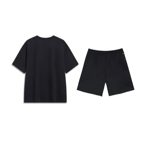 Li Ning Casual Sportswear Unisex Black+Black