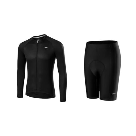 Li Ning Cycling Clothing Unisex Classic Black