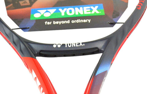 YONEX VCORE 07 100 305g Racket Weight 98 Square Inch Head Size Tango Red Unisex Full Carbon Tennis Rackets