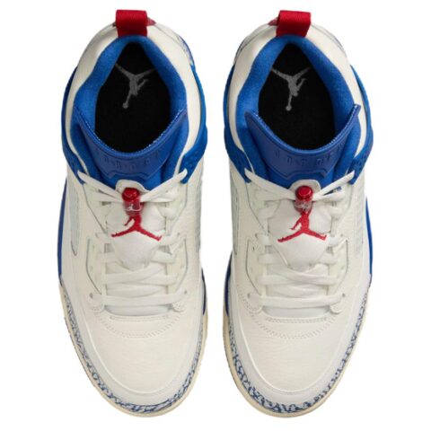 Jordan Spizike Low top Vintage Basketball Shoes Unisex White Blue